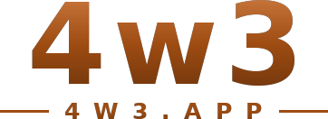 4w3 logo